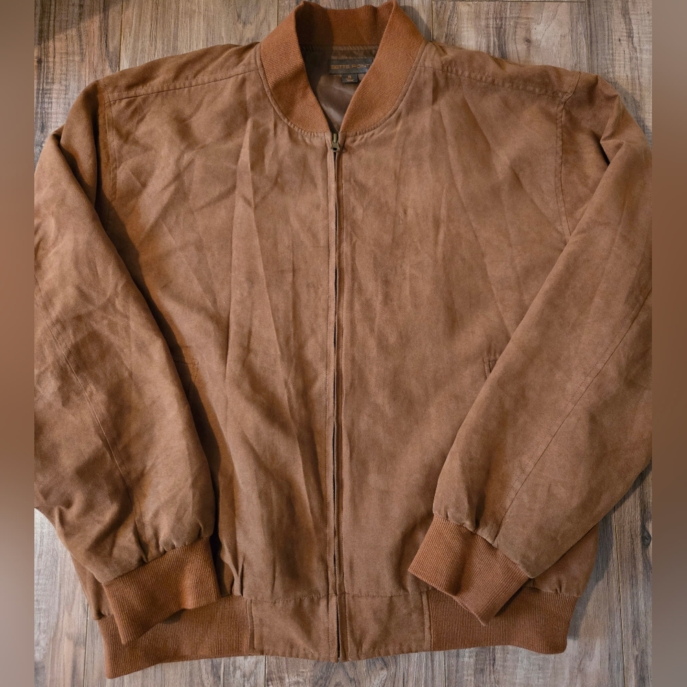 Men's Brown Bomber Jacket